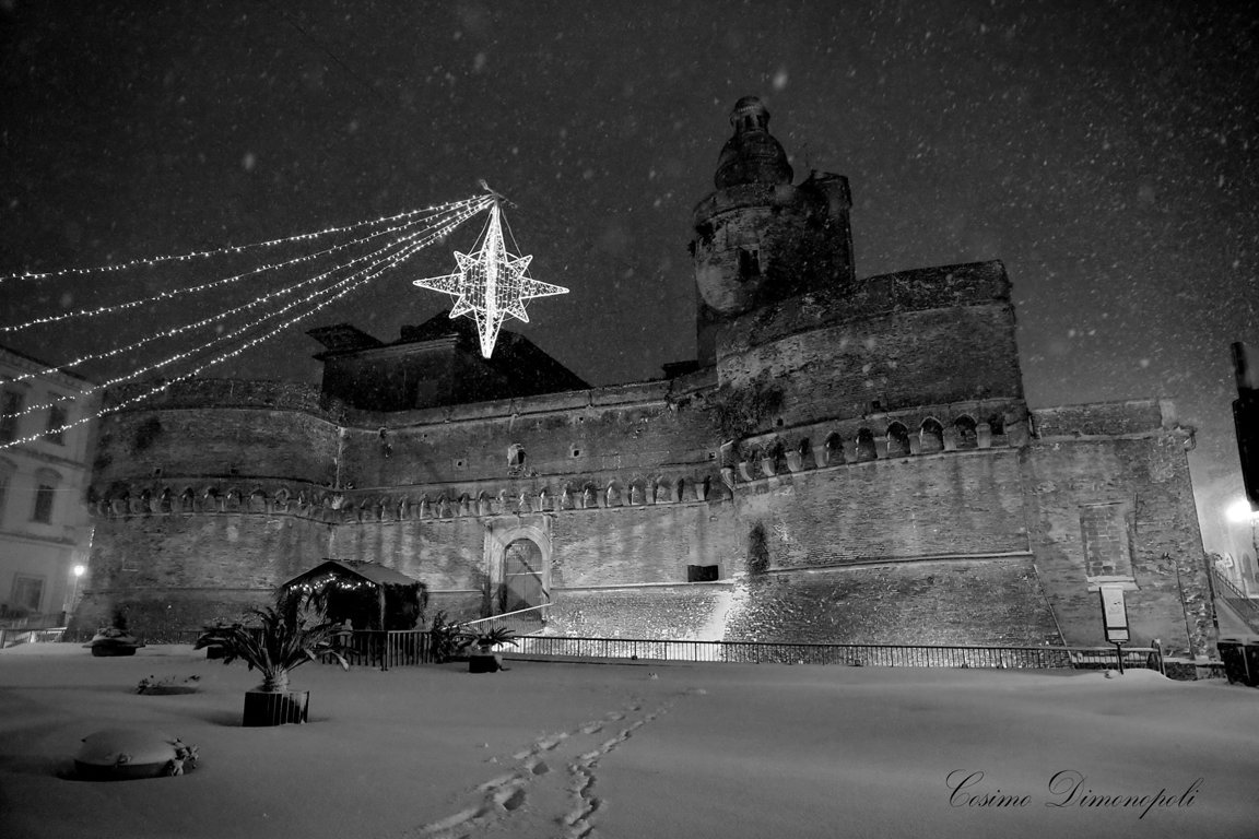 Click for larger view The Caldoresco Castle in Vasto. Winter 2017