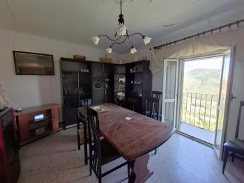 Panoramic stone house with balconies, terrace and cellars. San Buono