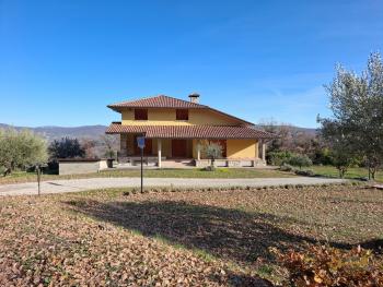 Beautiful 350 sqm villa, surrounded by a large garden and 3.340 sqm of land with fruit and olive trees, panoramic view. Trivento. Img51